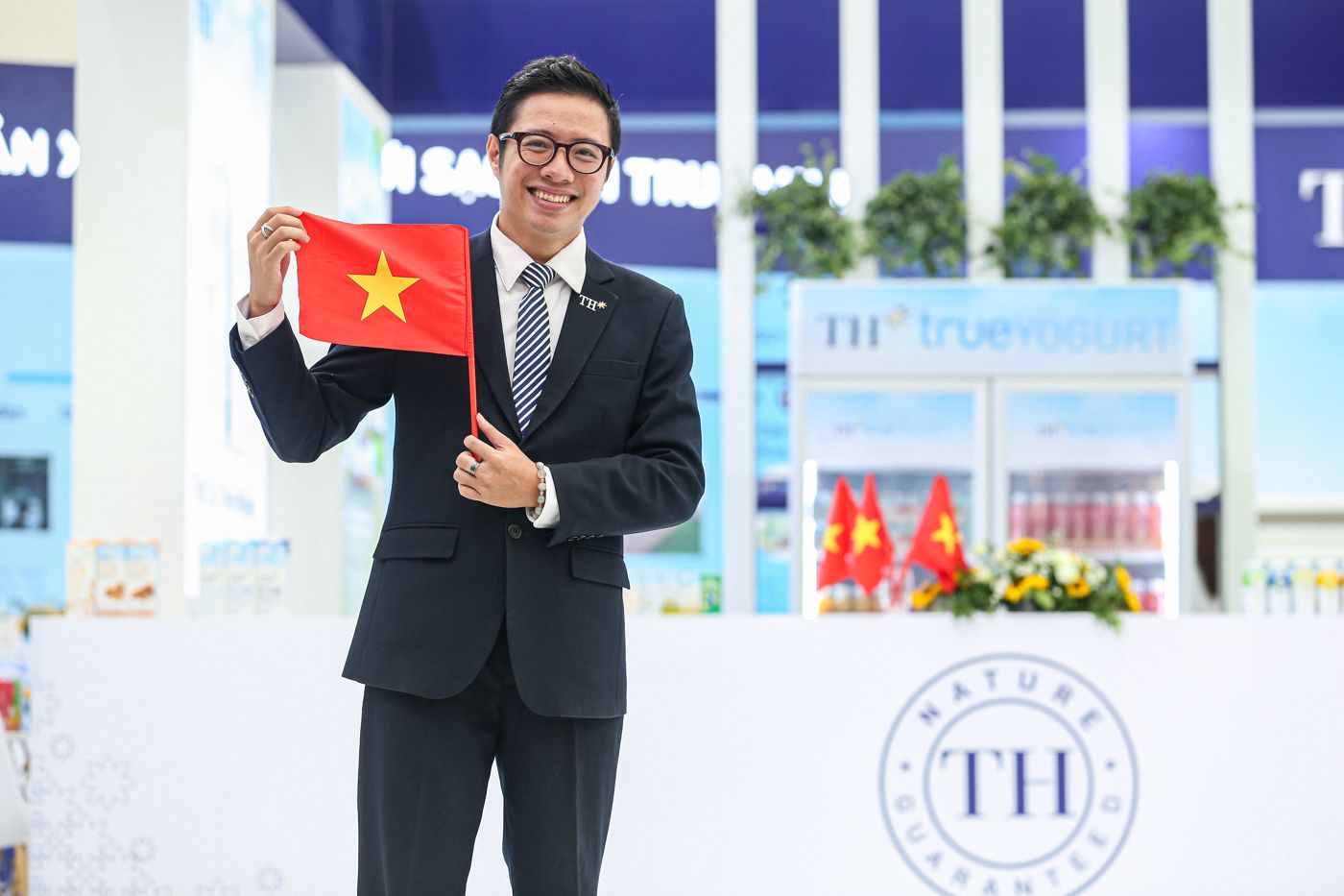 Tại sự kiện của Tập đoàn TH